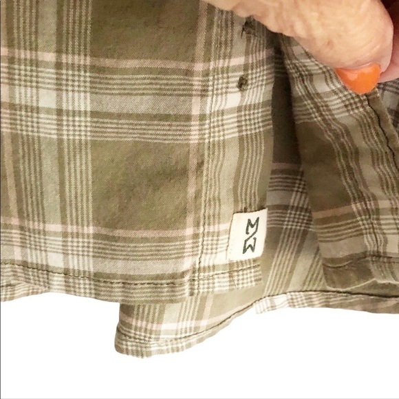 Mutual Weave Mens Plaid Long Sleeve Shirt XXL - Picture 6 of 9